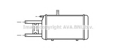 Радиатор, охлаждение двигателя AVA QUALITY COOLING купить