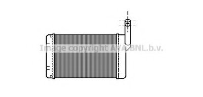 Теплообменник, отопление салона AVA QUALITY COOLING