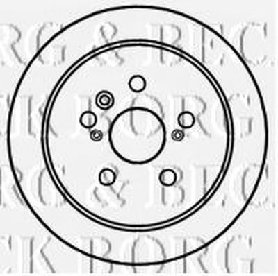 Тормозной диск BORG & BECK купить