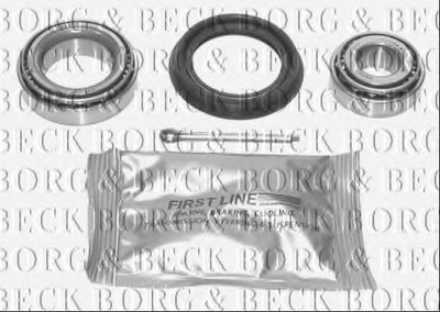 Комплект подшипника ступицы колеса BORG & BECK