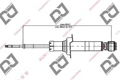 Амортизатор DJ PARTS купить