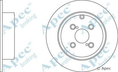 Тормозной диск APEC braking купить