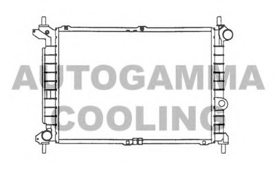 Радиатор, охлаждение двигателя AUTOGAMMA купить