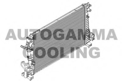 Радиатор, охлаждение двигателя AUTOGAMMA купить
