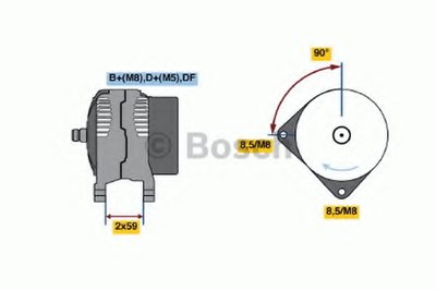 Генератор BOSCH купить