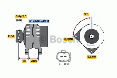 Генератор BOSCH купить