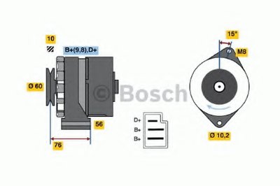 Генератор BOSCH купить