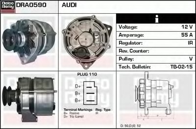 Генератор Remanufactured REMY (Light Duty) DELCO REMY купить