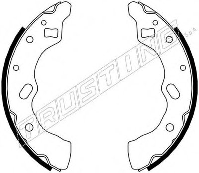 Комплект тормозных колодок TRUSTING купить