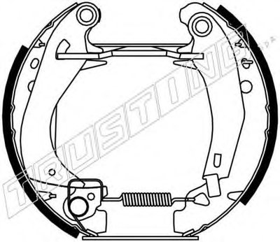 Комплект тормозных колодок FAST KIT TRUSTING купить