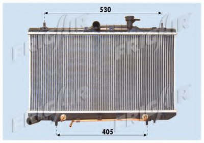 Радиатор, охлаждение двигателя FRIGAIR купить