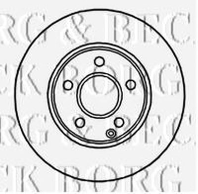 Тормозной диск BORG & BECK купить