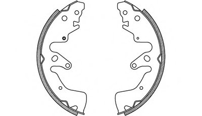 Комплект тормозных колодок ADVANCE OPEN PARTS купить