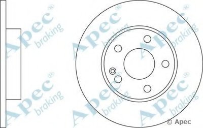 Тормозной диск APEC braking купить