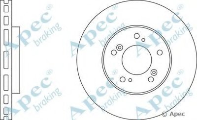 Тормозной диск APEC braking купить