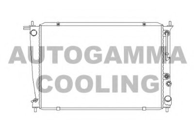 Радиатор, охлаждение двигателя AUTOGAMMA купить