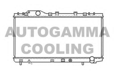 Радиатор, охлаждение двигателя AUTOGAMMA купить