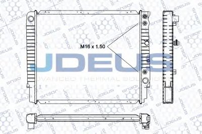 Радиатор, охлаждение двигателя JDEUS купить