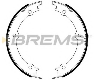 Комплект тормозных колодок BREMSI купить