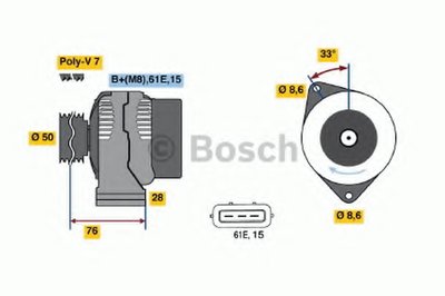 Генератор BOSCH купить