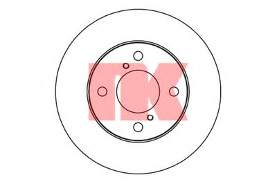 Тормозной диск NK купить