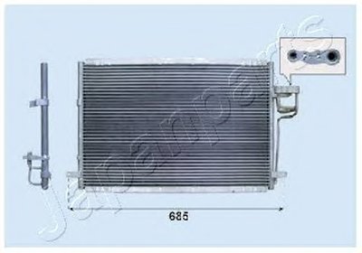 Конденсатор, кондиционер JAPANPARTS купить