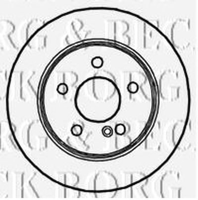 Тормозной диск BORG & BECK купить