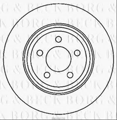 Тормозной диск BORG & BECK купить