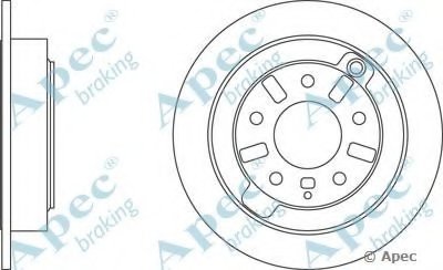 Тормозной диск APEC braking купить