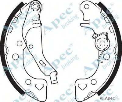 Тормозные колодки APEC braking купить