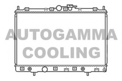 Радиатор, охлаждение двигателя AUTOGAMMA купить