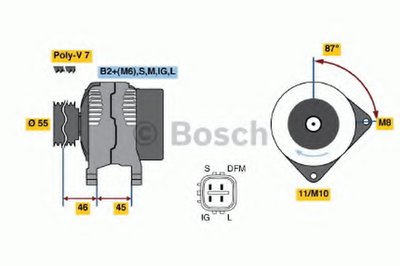 Генератор BOSCH купить