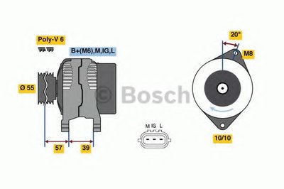 Генератор BOSCH купить