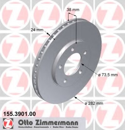 Тормозной диск ZIMMERMANN купить