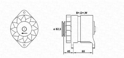 Генератор MAGNETI MARELLI купить