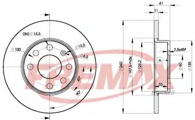 Тормозной диск Premium Carbon + FREMAX купить