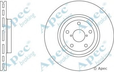 Тормозной диск APEC braking купить