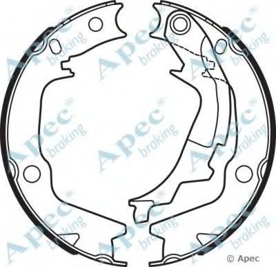 Тормозные колодки APEC braking купить