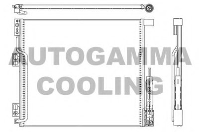 Конденсатор, кондиционер AUTOGAMMA купить