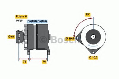 Генератор BOSCH купить