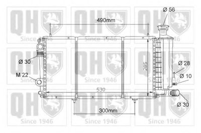 Радиатор, охлаждение двигателя QUINTON HAZELL купить