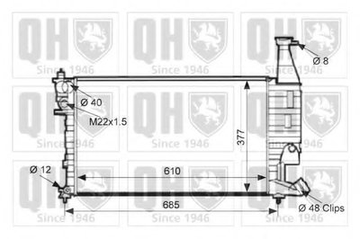 Радиатор, охлаждение двигателя QUINTON HAZELL купить