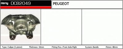 Тормозной суппорт Remanufactured REMY (Multiline) DELCO REMY