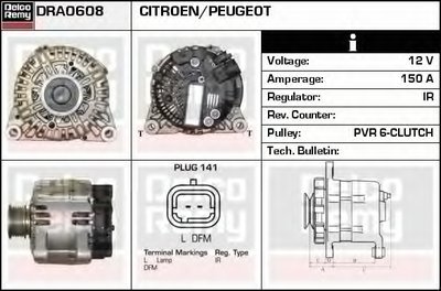 Генератор Remanufactured REMY (Light Duty) DELCO REMY купить