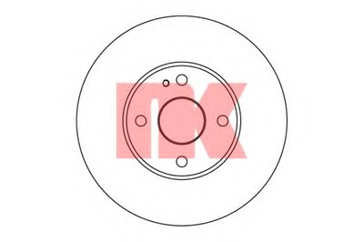Тормозной диск NK купить