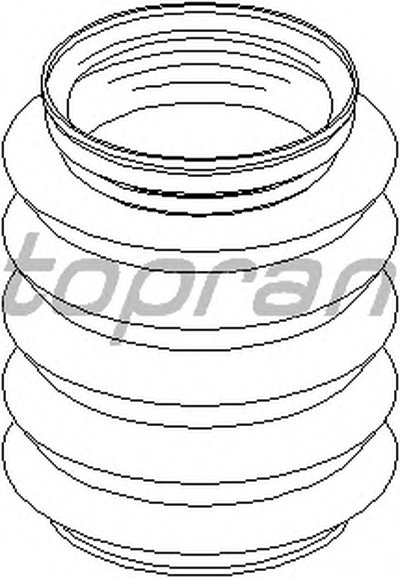 Защитный колпак / пыльник, амортизатор TOPRAN купить