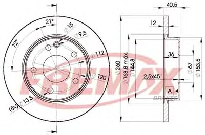 Тормозной диск Premium Carbon + FREMAX купить