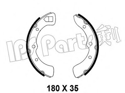 Тормозные колодки IPS Parts IPS Parts купить