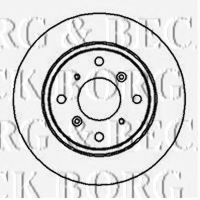 Тормозной диск BORG & BECK купить