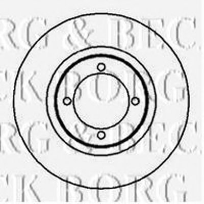 Тормозной диск BORG & BECK купить
